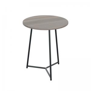 VOW Jemini Trinity Mid Table 800x800x735mm Grey OakBlack KF823667