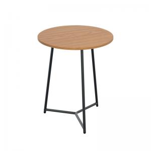 VOW Jemini Trinity Mid Table 800x800x735mm Nova OakBlack KF823681