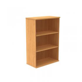 VOW Astin Bookcase 2 Shelves 800x400x1204mm Norwegian Beech KF823704 KF823704