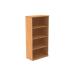 Astin Bookcase 3 Shelves 800x400x1592mm Norwegian Beech KF823711 KF823711