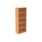 Astin Bookcase 4 Shelves 800x400x1980mm Norwegian Beech KF823728 KF823728