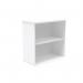 Astin Bookcase 1 Shelf 800x400x816mm Arctic White KF823797 KF823797