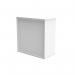 Astin Bookcase 1 Shelf 800x400x816mm Arctic White KF823797 KF823797