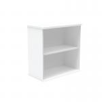 Astin Bookcase 1 Shelf 800x400x816mm Arctic White KF823797 KF823797