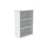 Astin Bookcase 2 Shelves 800x400x1204mm Arctic White KF823803 KF823803