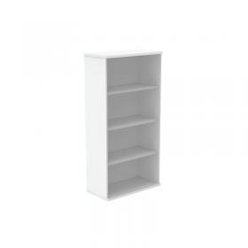 VOW Astin Bookcase 3 Shelves 800x400x1592mm Arctic White KF823810 KF823810
