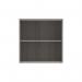 Astin Bookcase 1 Shelf 800x400x816mm Alaskan Grey Oak KF823841 KF823841