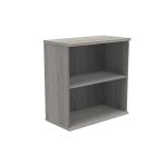 Astin Bookcase 1 Shelf 800x400x816mm Alaskan Grey Oak KF823841 KF823841