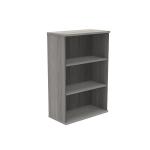 Astin Bookcase 2 Shelves 800x400x1204mm Alaskan Grey Oak KF823858 KF823858