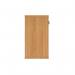 Astin 2 Door Cupboard Lockable 800x400x730mm Norwegian Beech KF823889 KF823889