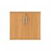 Astin 2 Door Cupboard Lockable 800x400x730mm Norwegian Beech KF823889 KF823889