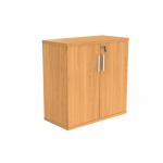 Astin 2 Door Cupboard Lockable 800x400x816mm Norwegian Beech KF823896 KF823896
