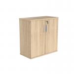 Astin 2 Door Cupboard Lockable 800x400x816mm Canadian Oak KF823940 KF823940