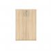 Astin 2 Door Cupboard Lockable 800x400x1204mm Canadian Oak KF823957 KF823957
