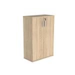Astin 2 Door Cupboard Lockable 800x400x1204mm Canadian Oak KF823957 KF823957