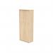 Astin 2 Door Cupboard Lockable 800x400x1980mm Canadian Oak KF823971 KF823971