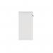 Astin 2 Door Cupboard Lockable 800x400x816mm Arctic White KF823995 KF823995