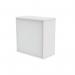 Astin 2 Door Cupboard Lockable 800x400x816mm Arctic White KF823995 KF823995
