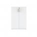 Astin 2 Door Cupboard Lockable 800x400x1204mm Arctic White KF824008 KF824008