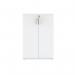 Astin 2 Door Cupboard Lockable 800x400x1204mm Arctic White KF824008 KF824008