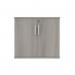 Astin 2 Door Cupboard Lockable 800x400x730mm Alaskan Grey Oak KF824039 KF824039