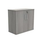 Astin 2 Door Cupboard Lockable 800x400x730mm Alaskan Grey Oak KF824039 KF824039