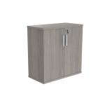 Astin 2 Door Cupboard Lockable 800x400x816mm Alaskan Grey Oak KF824046 KF824046