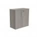 Astin 2 Door Cupboard Lockable 800x400x816mm Alaskan Grey Oak KF824046 KF824046