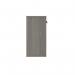 Astin 2 Door Cupboard Lockable 800x400x816mm Alaskan Grey Oak KF824046 KF824046