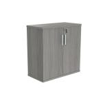 Astin 2 Door Cupboard Lockable 800x400x816mm Alaskan Grey Oak KF824046 KF824046