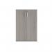 Astin 2 Door Cupboard Lockable 800x400x1204mm Alaskan Grey Oak KF824053 KF824053