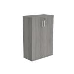 Astin 2 Door Cupboard Lockable 800x400x1204mm Alaskan Grey Oak KF824053 KF824053
