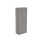 Astin 2 Door Cupboard Lockable 800x400x1980mm Alaskan Grey Oak KF824077 KF824077