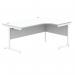 Astin Radial Right Hand SU Cantilever Desk 1600x1200x730mm Arctic WhiteArctic White KF824190 KF824190