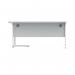 Astin Radial Right Hand SU Cantilever Desk 1600x1200x730mm Arctic WhiteArctic White KF824190 KF824190