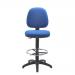Jemini Medium Back Draughtsman Chair 600x600x855-985mm Blue KF838252 KF838252