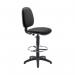 Jemini Medium Back Draughtsman Chair 600x600x855-985mm Charcoal KF838253 KF838253