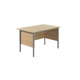 5 Star Modara Rectangular Desk 1200x750x730mm Oak KF838368 KF838368
