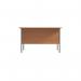 Serrion Rectangular 3 Drawer Pedestal 4 Leg Desk 1200x750x730mm Beech KF838373 KF838373