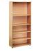 Jemini 1800mm Bookcase 4 Shelf Oak KF838418