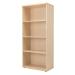 Jemini 1800mm Bookcase 4 Shelf Maple KF838422