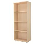 Jemini 4 Shelf Maple 2000mm Bookcase KF838423 KF838423