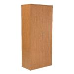 Jemini 4 Shelf Oak 2000mm Cupboard KF838431 KF838431