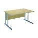 Serrion Ferrera Oak 1200mm Rectangular Cantilever Desk KF838515
