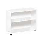 Jemini White 730mm Bookcase 1 Shelf KF838618 KF838618