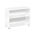 Jemini White 730mm Bookcase 1 Shelf KF838618
