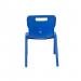 Titan One Piece Classroom Chair 363x343x563mm Blue (Pack of 10) KF838705 KF838705