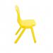 Titan One Piece Classroom Chair 435x384x600mm Yellow (Pack of 10) KF838712 KF838712