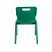 Titan One Piece Classroom Chair 432x408x690mm Green (Pack of 10) KF838715 KF838715