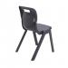Titan One Piece Classroom Chair 482x510x829mm Charcoal (Pack of 10) KF838721 KF838721